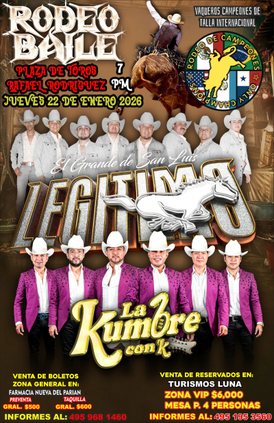 Rodeo Baile Feria Villa Hidalgo 2026
